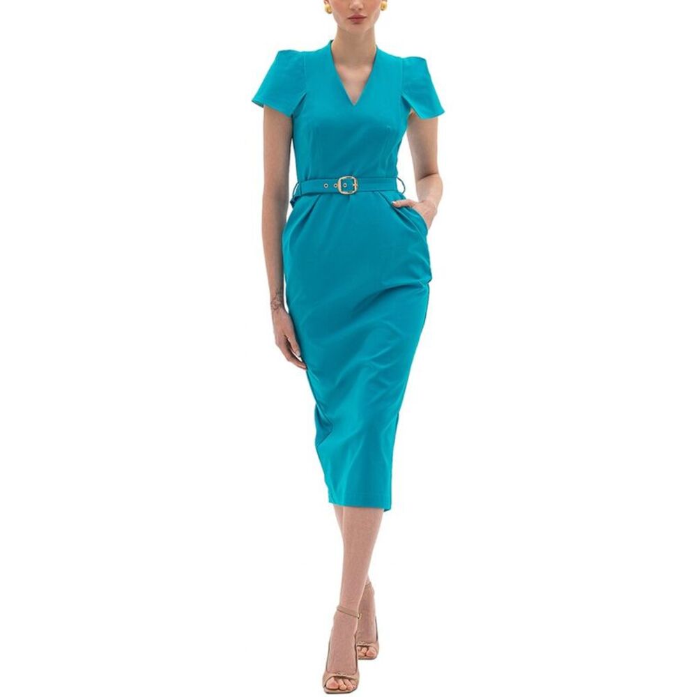 Bgl Womens  Sheath Dress, Blue